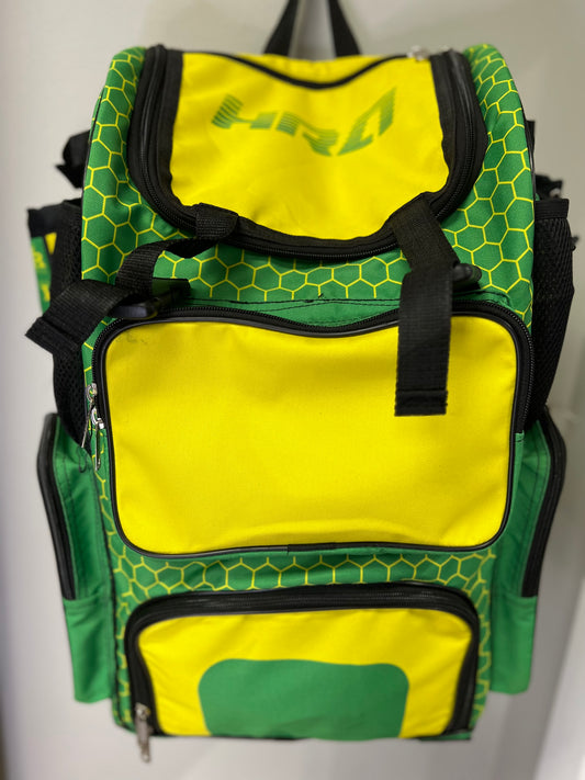 Green-Yellow Baseball Bagpack
